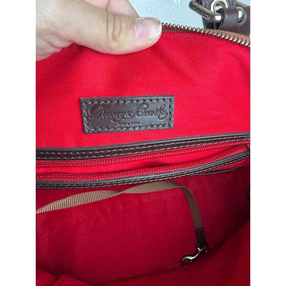 Dooney & Bourke Leather Trina Satchel - Picture 5 of 9